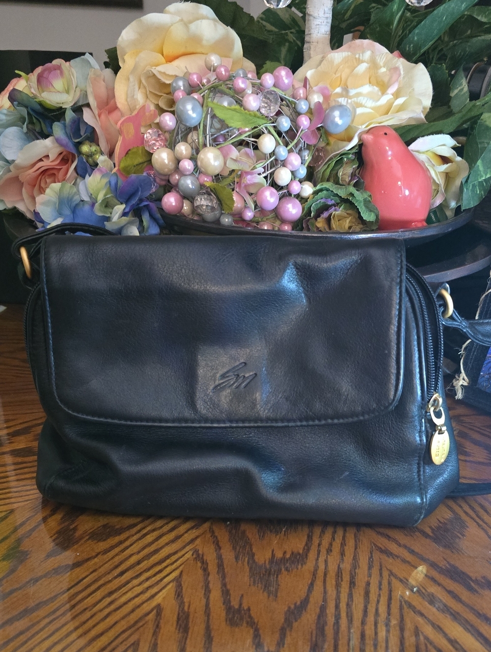 Stone Mountain Leather Crossbody Bag